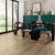 Oak look vinyl flooring for dining room