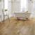Auckland Oak golden brown LVT flooring in a bathroom