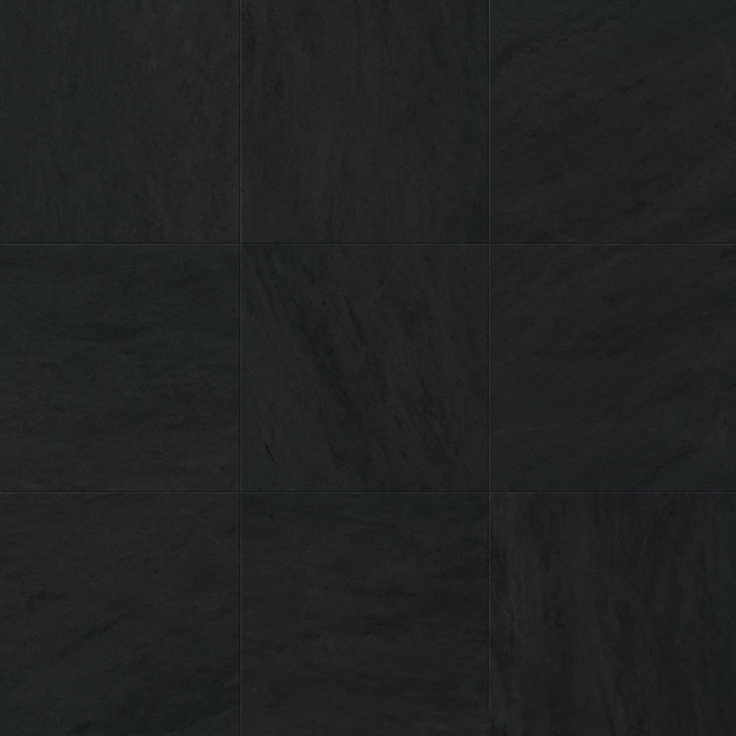 Corinthian Marble black lvt flooring from above