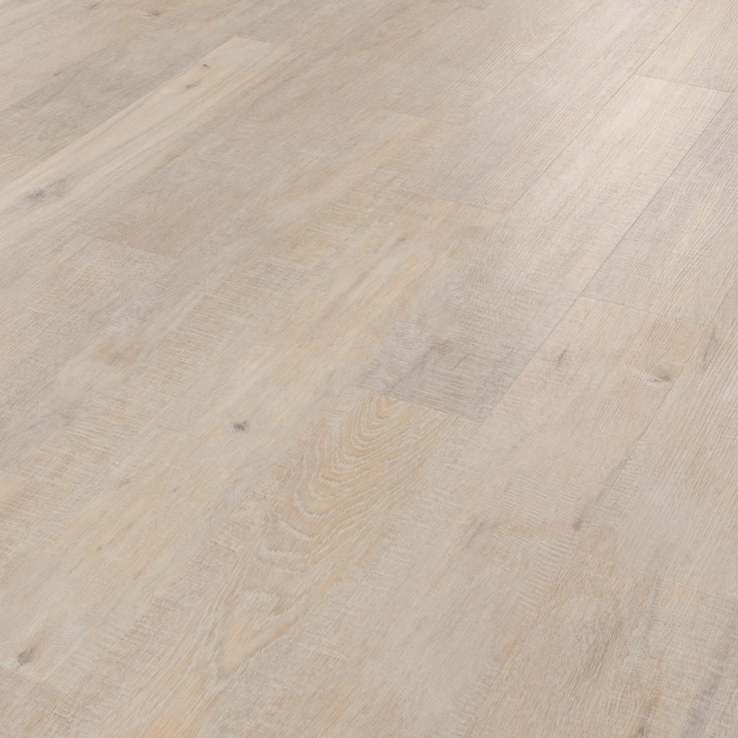 Knight Tile Coastal Sawn Oak light brown lvt laid in an angle