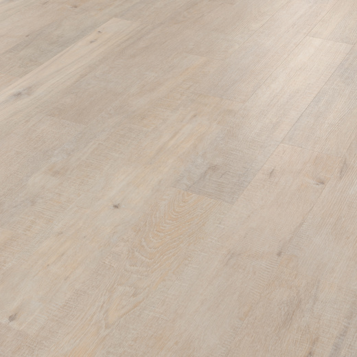 Knight Tile Coastal Sawn Oak light brown lvt laid in an angle