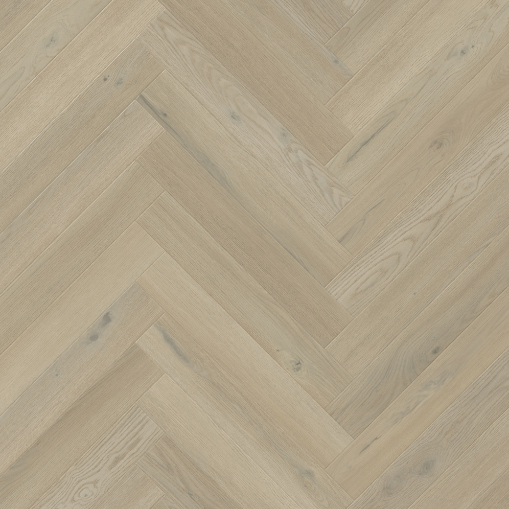 Art Select Basque Oak mid brown LVT herringbone flooring